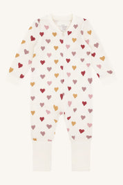 Hust&Claire / HCManu Hearts Puff Nightwear / Off White