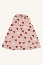 Hust & Claire / HCKatinka Fine Twill Old Hearts / Adobe Rose