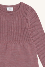 Hust&Claire / HCDuri Wool Knit Dresses / Pale Mauve