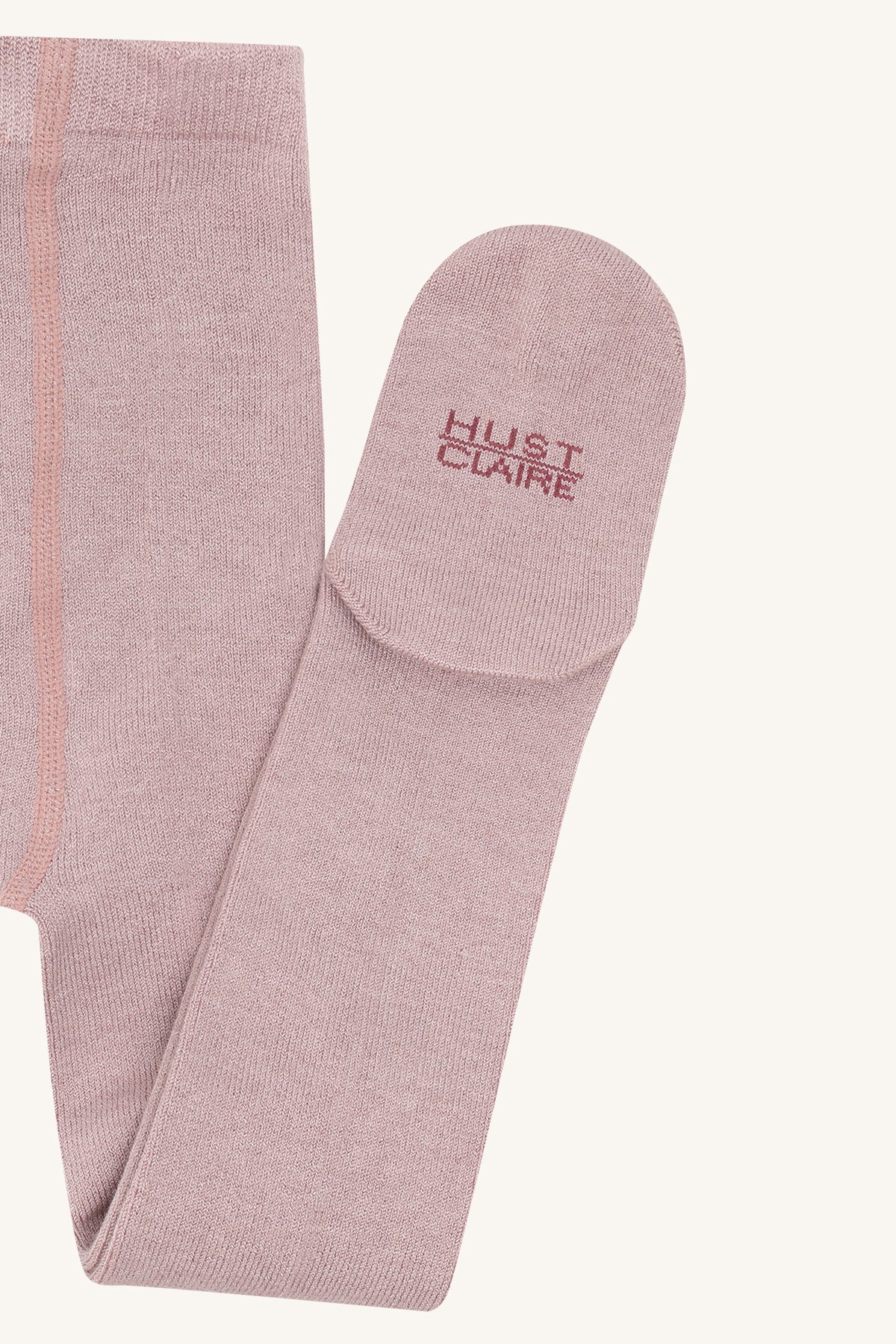 Hust&Claire / HCFoxie Stockings Wool blend Stockings / Adobe Rose
