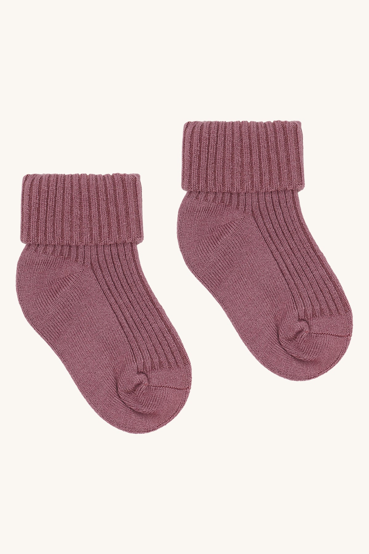 Hust&Claire / HCFlosi 2-Pack Socks Wool-Bamboo Blend Socks / Pale Mauve