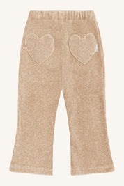 Hust&Claire / HCThilde Ottoman velour - solid / Biscuit