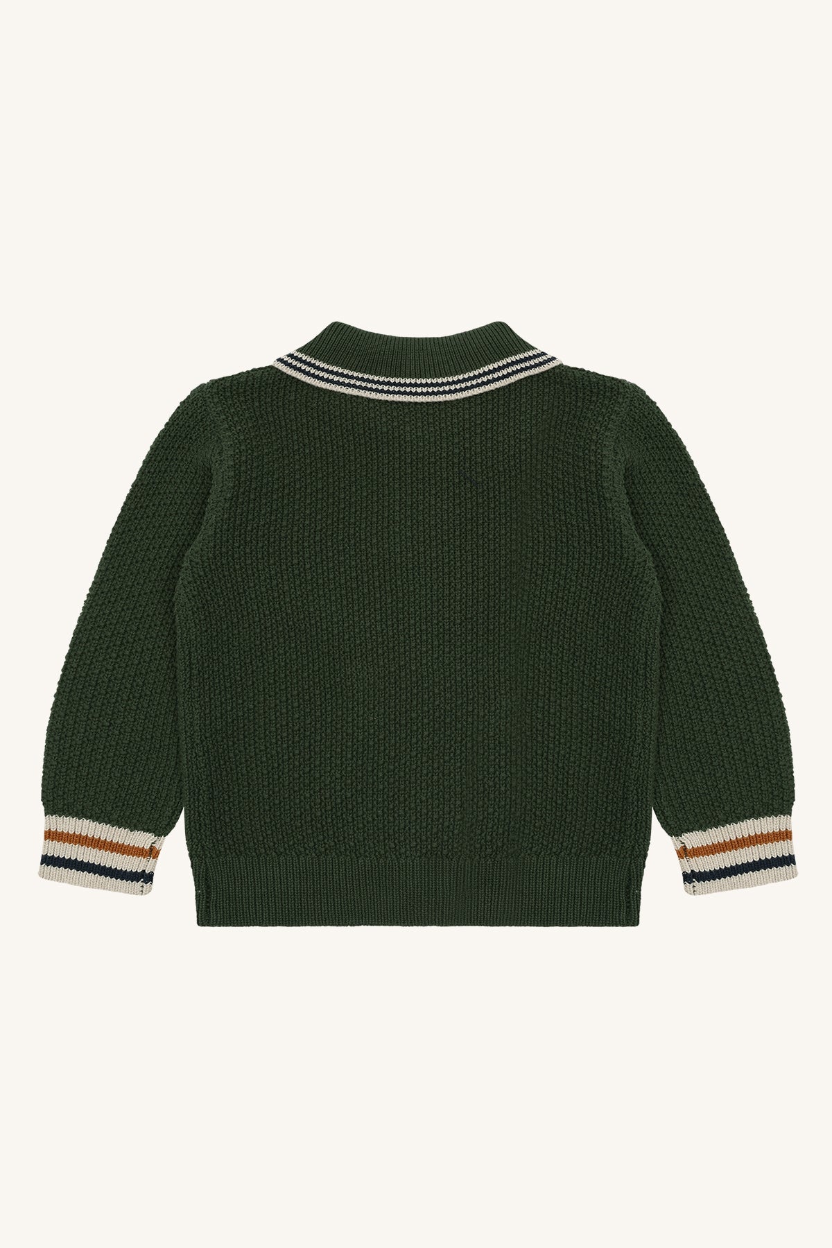 Hust&Claire / HCPelle  Polo cardigan / Deep Ivy