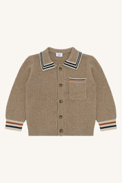 Hust&Claire / HCCharli Polo cardigan / Biscuit