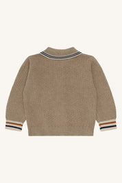 Hust&Claire / HCCharli Polo cardigan / Biscuit