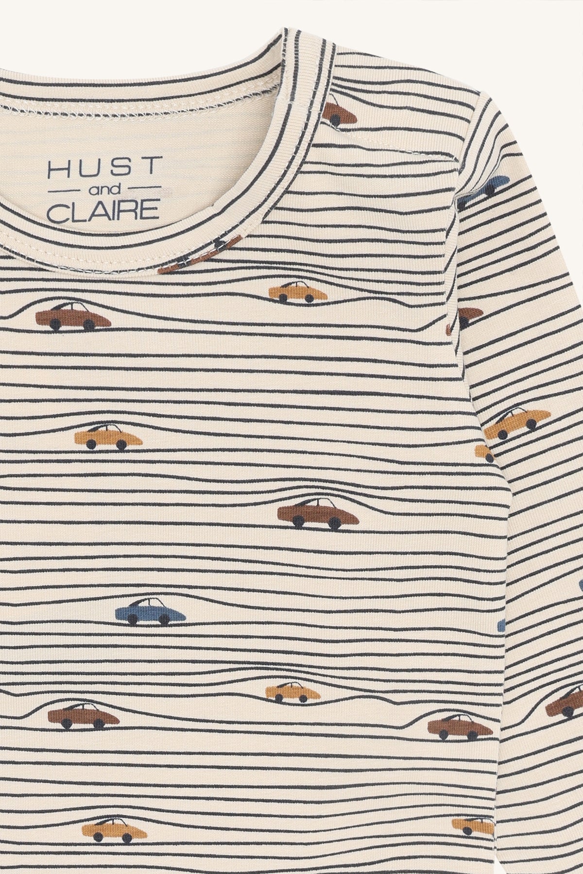 Hust&Claire / HCBilly Stripe Cars / French Oak