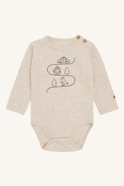 Hust&Claire / HCBuster Driving Embroidery / Wheat Melange