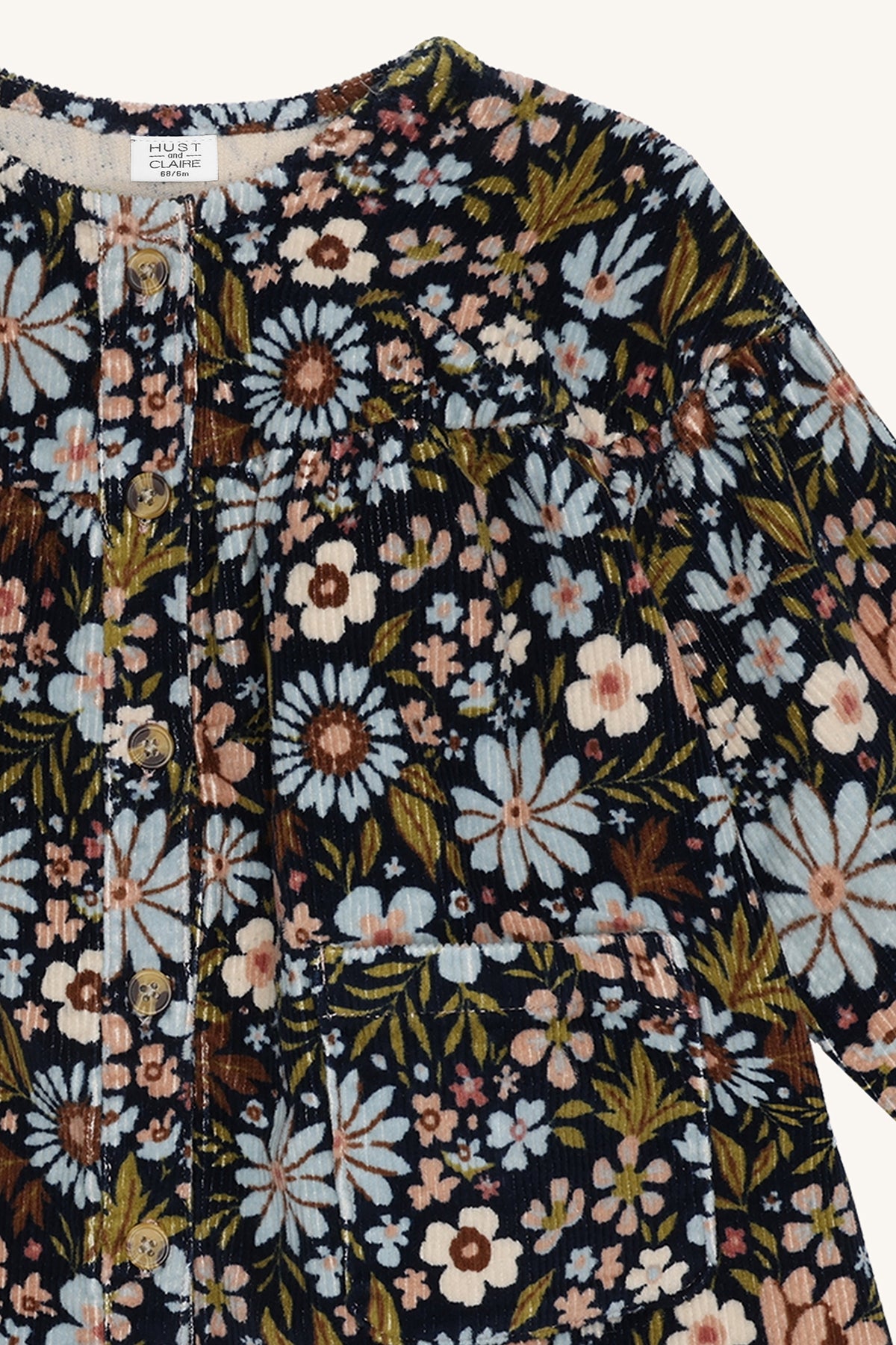 Hust&Claire / HCKaroline Winter Flora / Light blue