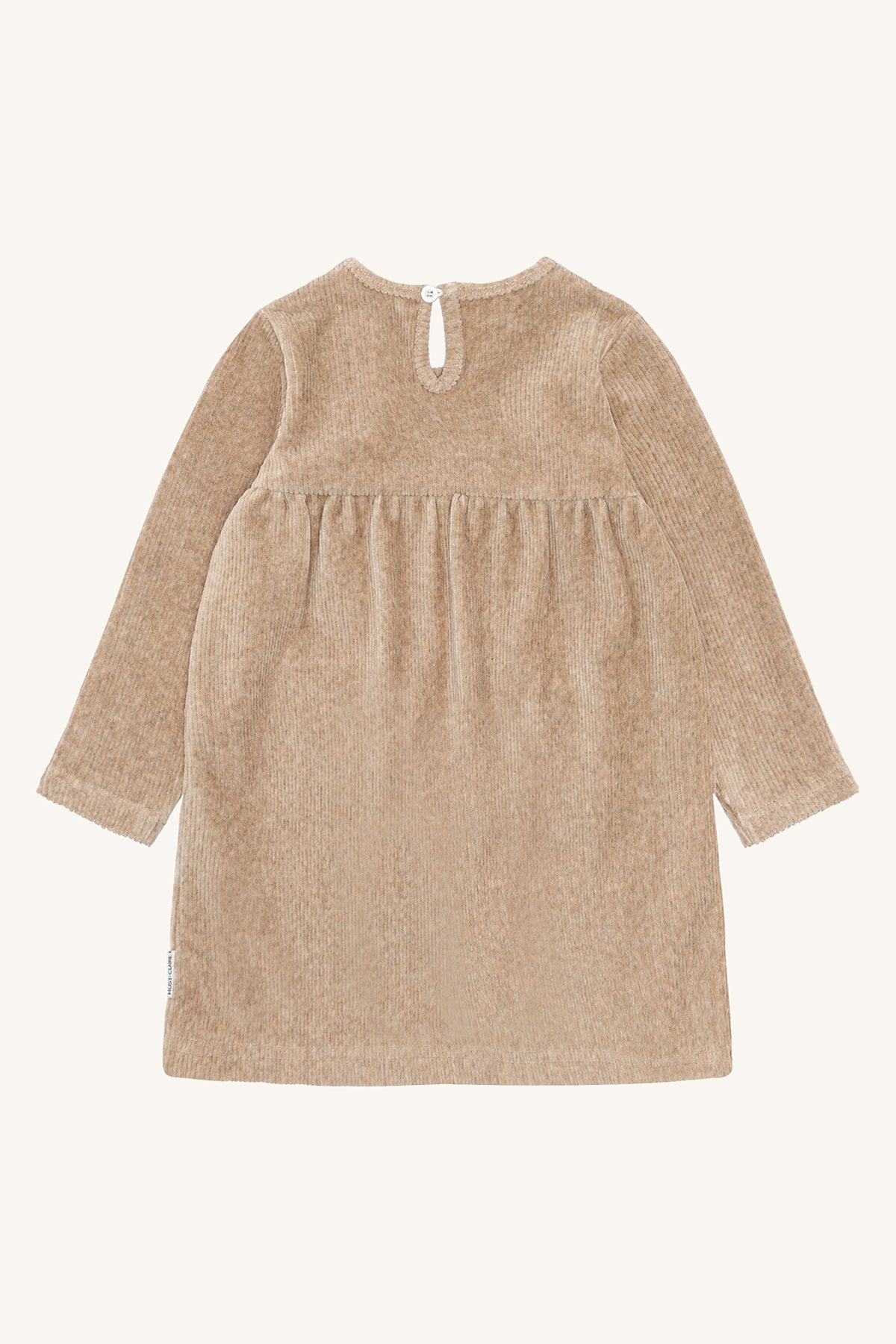 Hust&Claire / HCDonna  Ottoman velour - solid / Biscuit