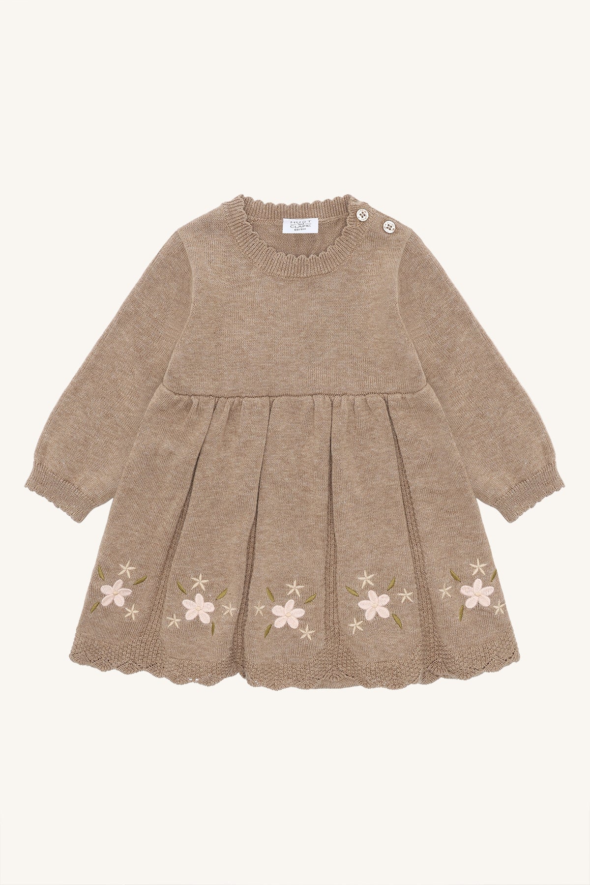 Hust&Claire / HCKlara flower / Biscuit