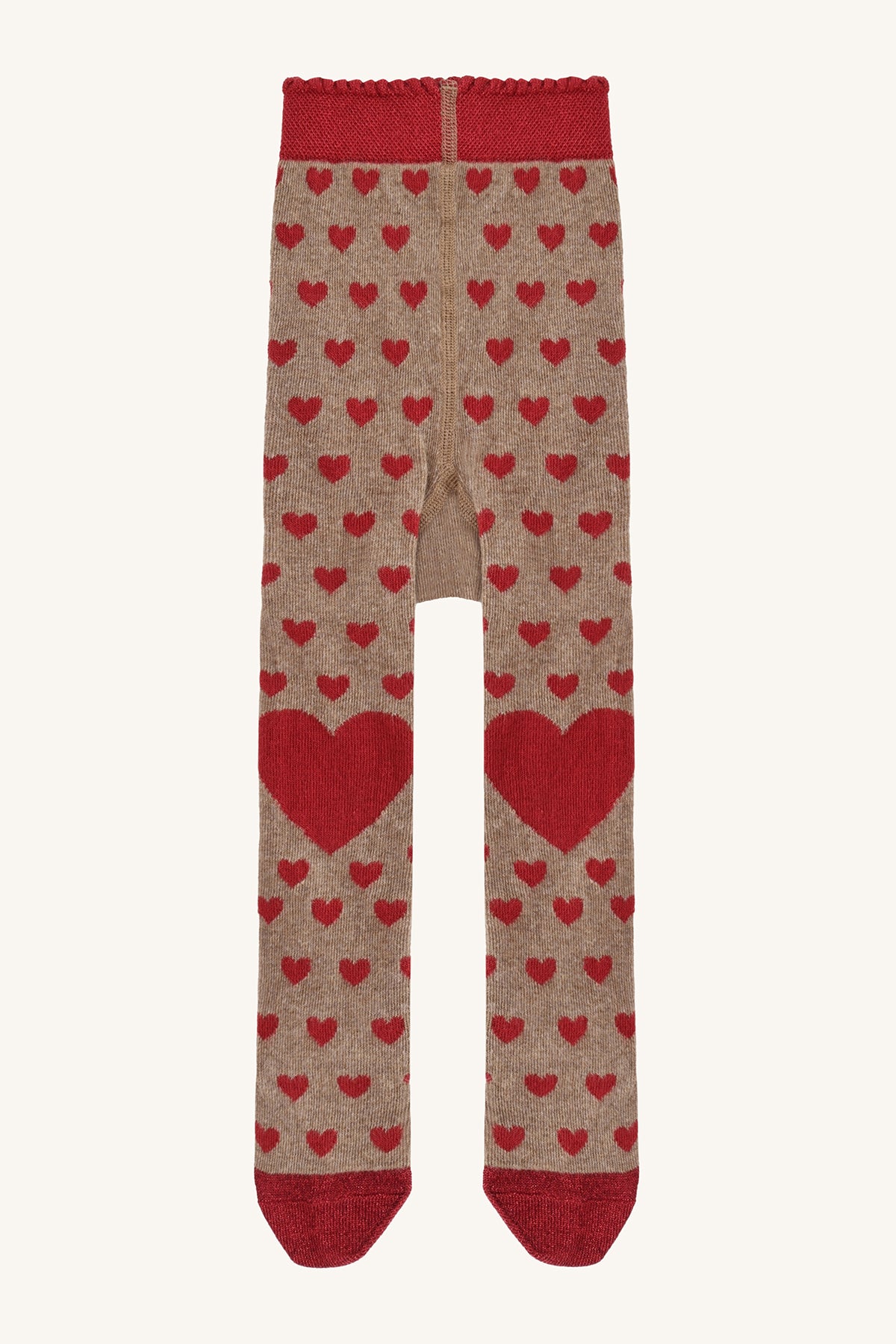 Hust & Claire / HCFrankie Hearts Stockings / Biscuit