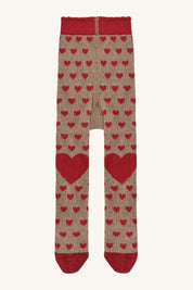 Hust & Claire / HCFrankie Hearts Stockings / Biscuit