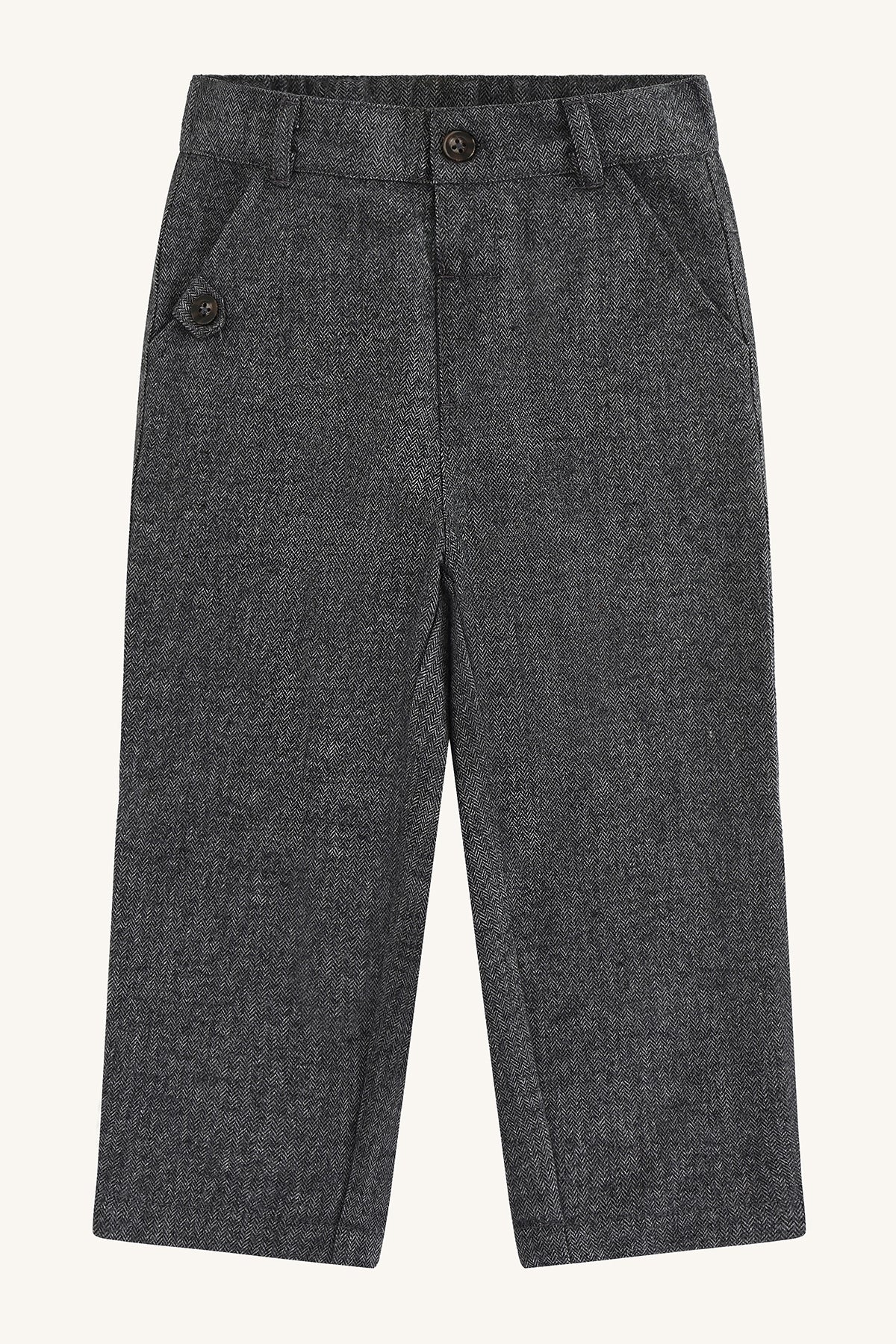 Hust & Claire / HCTage  Herringbone Chinos / Grey blend