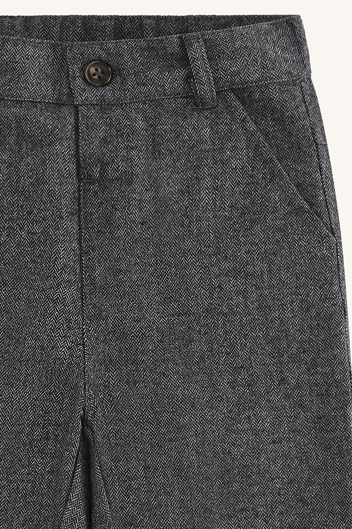 Hust & Claire / HCTage  Herringbone Chinos / Grey blend