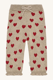 Hust & Claire / HCLisa knit Leggings / Biscuit