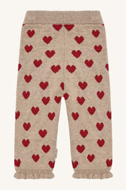 Hust & Claire / HCLisa knit Leggings / Biscuit