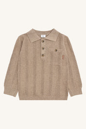 Hust & Claire / HCPelle Structure Pullover / Biscuit