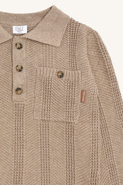 Hust & Claire / HCPelle Structure Pullover / Biscuit