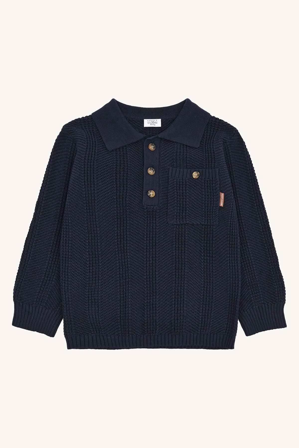 Hust & Claire / HCPelle Structure Pullover / More navy