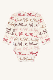 Hust & Claire / HCBritt bow Long sleeved / Sugar