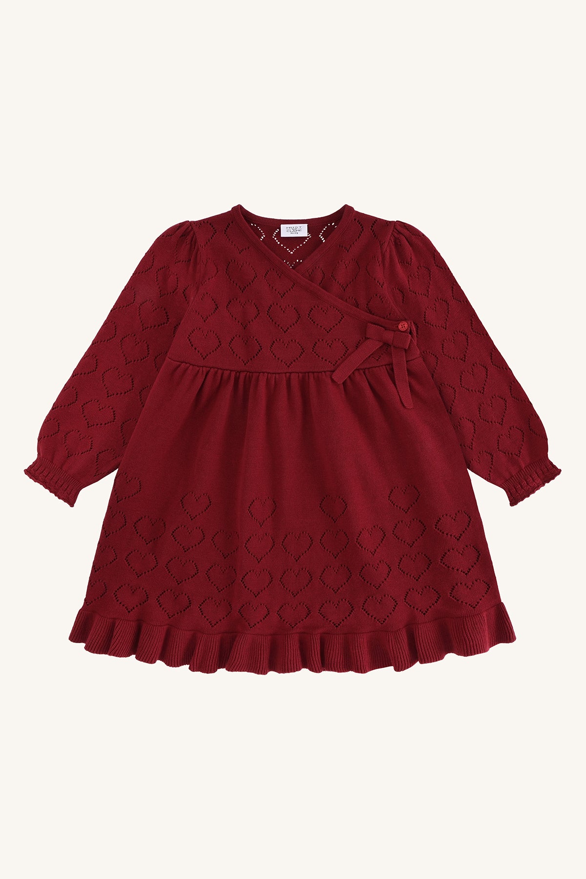 Hust & Claire / HCKarina Pointelle Everyday dress / Teaberry