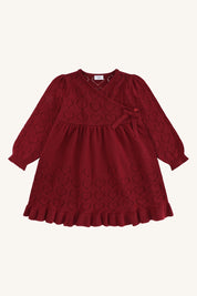 Hust & Claire / HCKarina Pointelle Everyday dress / Teaberry