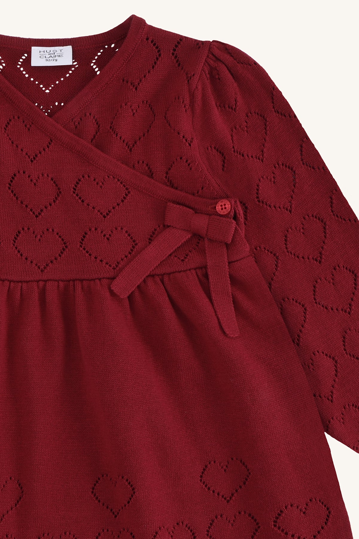 Hust & Claire / HCKarina Pointelle Everyday dress / Teaberry