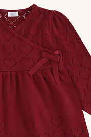 Hust & Claire / HCKarina Pointelle Everyday dress / Teaberry