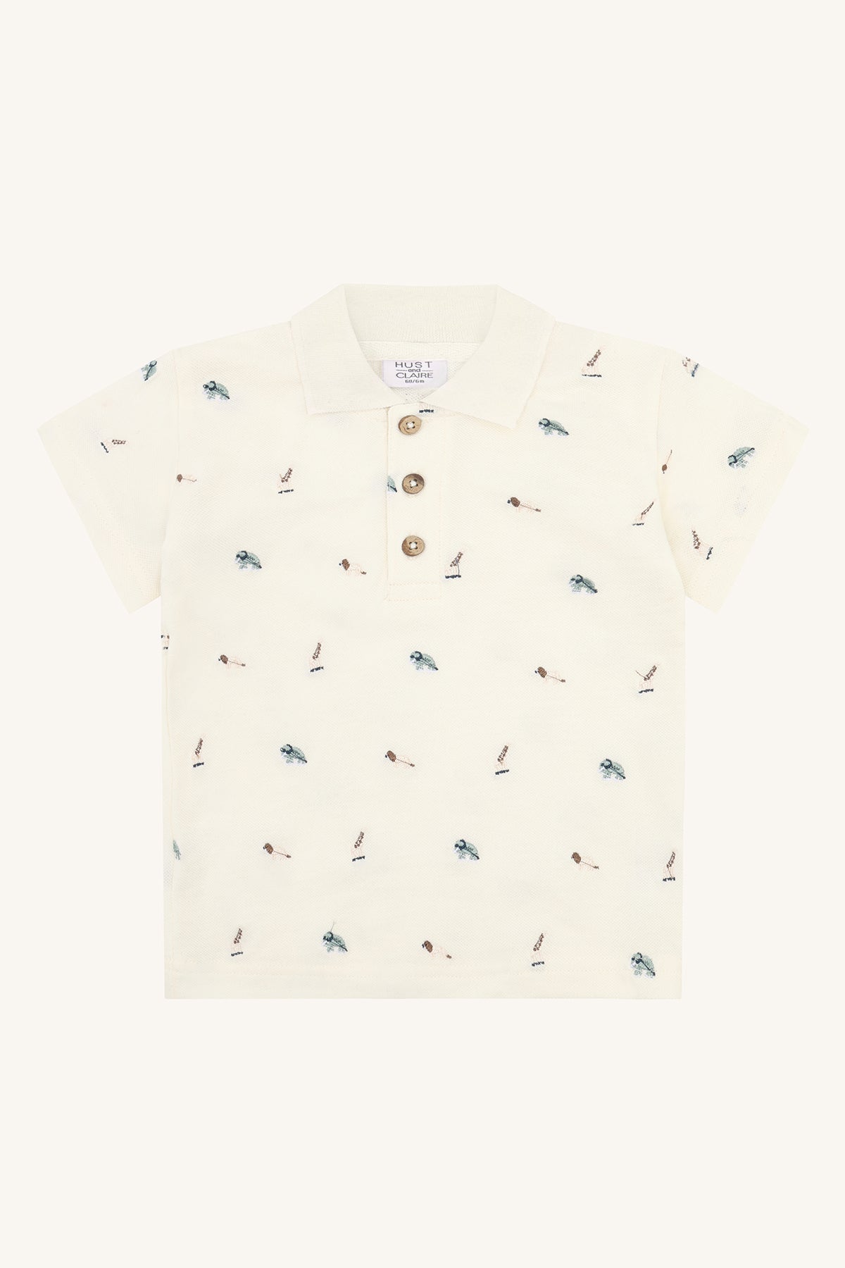Hust & Claire / HCAdrian Animal T-shirt / Snow White