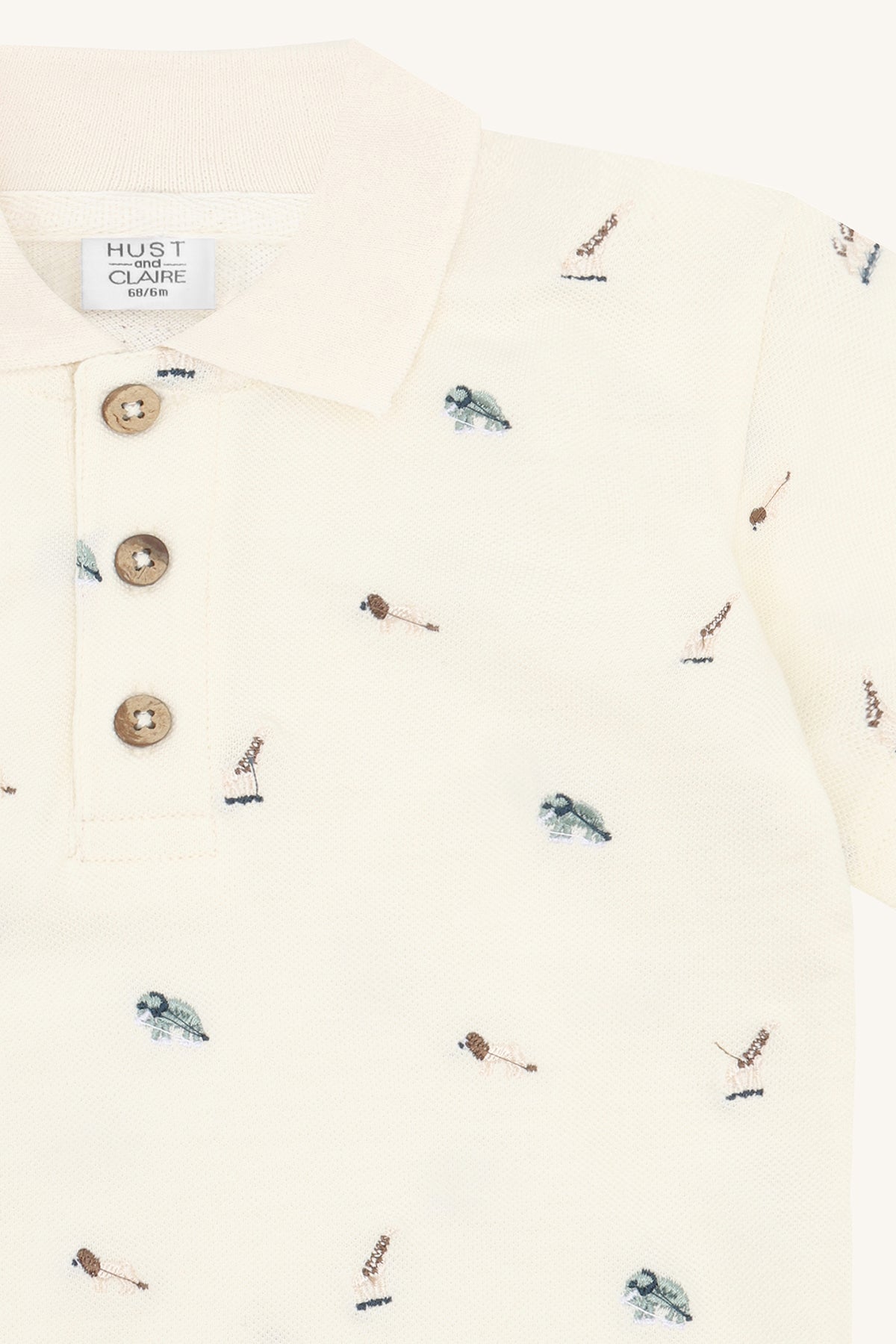 Hust & Claire / HCAdrian Animal T-shirt / Snow White