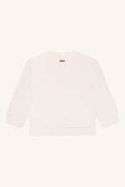 Hust & Claire / HCSejer Palms Sweatshirt / Sandshell