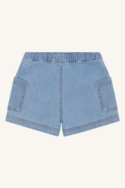 Hust & Claire / HCHans Soft denim Shorts / Blue Denim