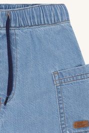 Hust & Claire / HCHans Soft denim Shorts / Blue Denim