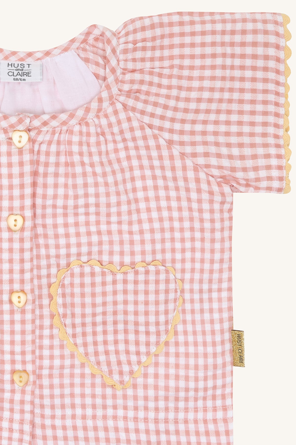 Hust & Claire / HCRafah Check Shirt / Shell