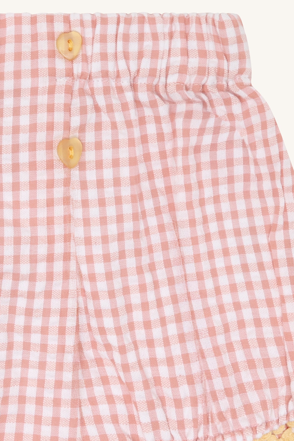 Hust & Claire / HCHilma Check Shorts / Shell