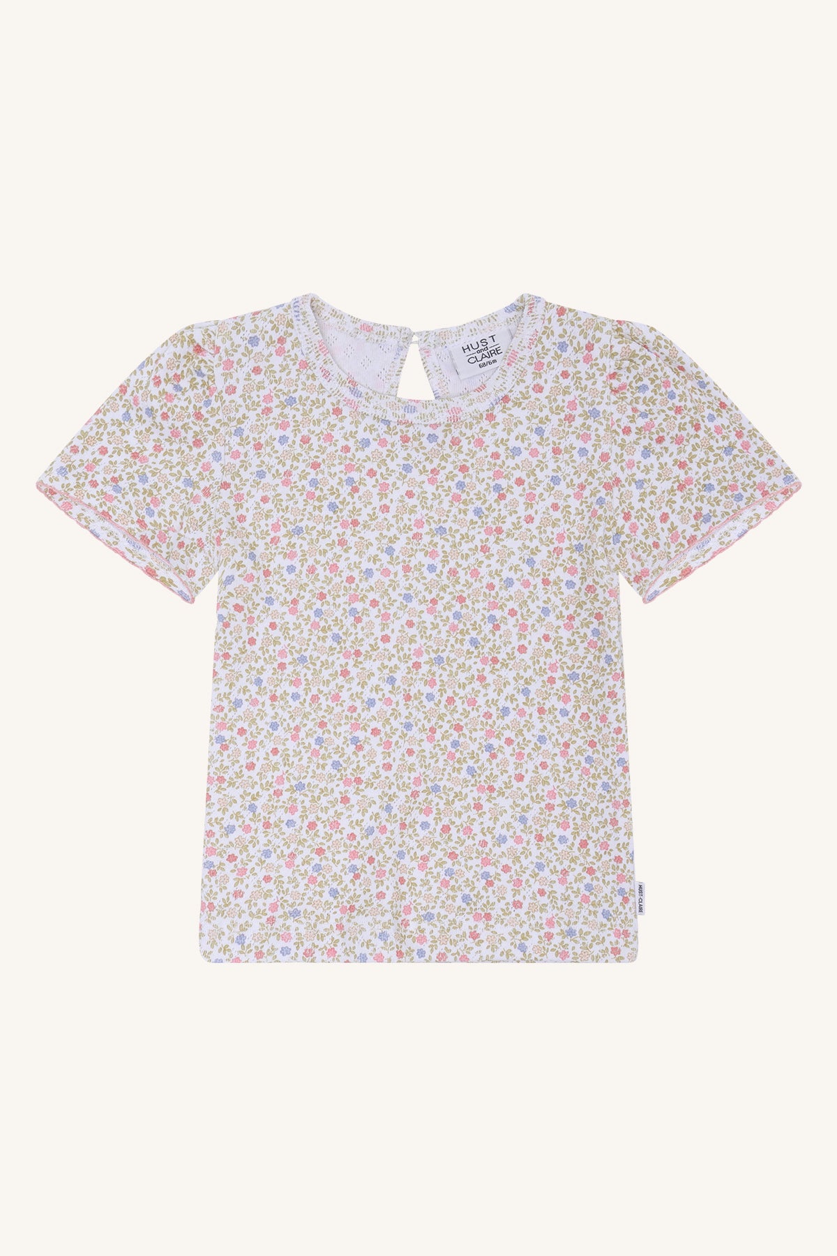 Hust & Claire / HCAlma Blooming T-shirt / White