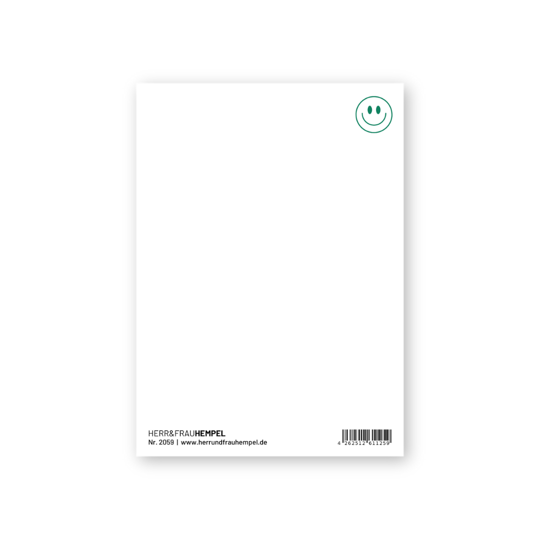 HERR&FRAUHEMPEL - Postkarte - OH HAPPY DAY