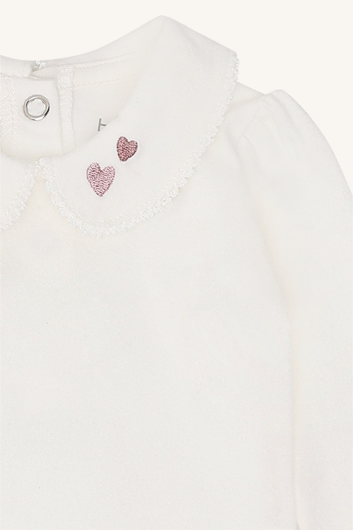 Hust & Claire / HCBebe Collar Bodystocking L/S / 3270 Ivory