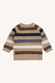 Hust & Claire / HCCall Stripe Cardigan / 3554 Biscuit