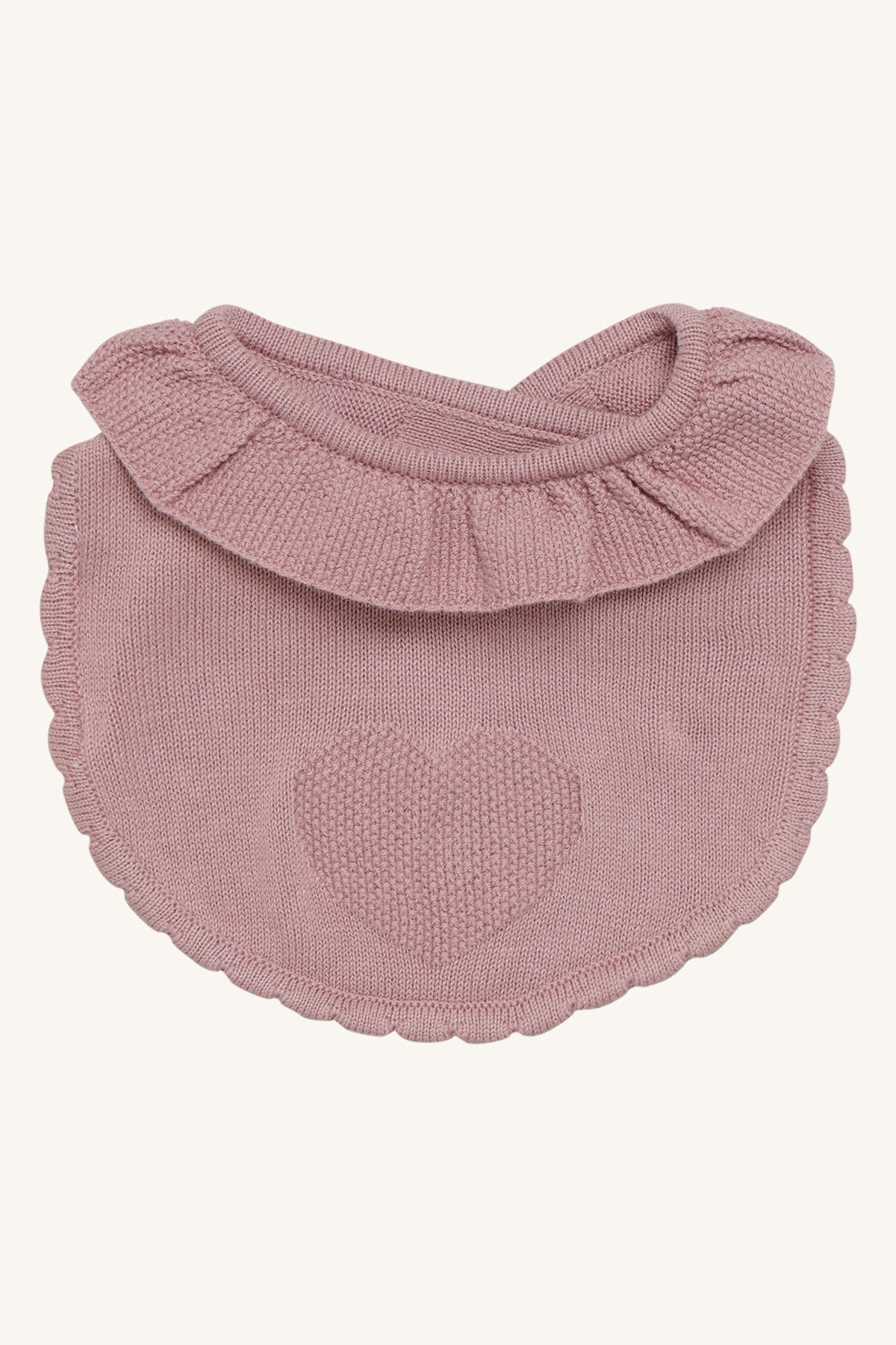 Hust & Claire / HCFredy Heart Bibs / 3875 Heather