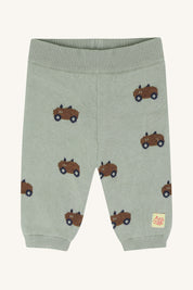 Hust & Claire / HCGer Jacquard Trousers / 4440 Forest Fog