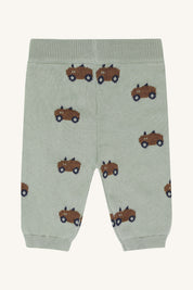 Hust & Claire / HCGer Jacquard Trousers / 4440 Forest Fog
