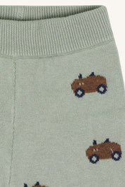 Hust & Claire / HCGer Jacquard Trousers / 4440 Forest Fog
