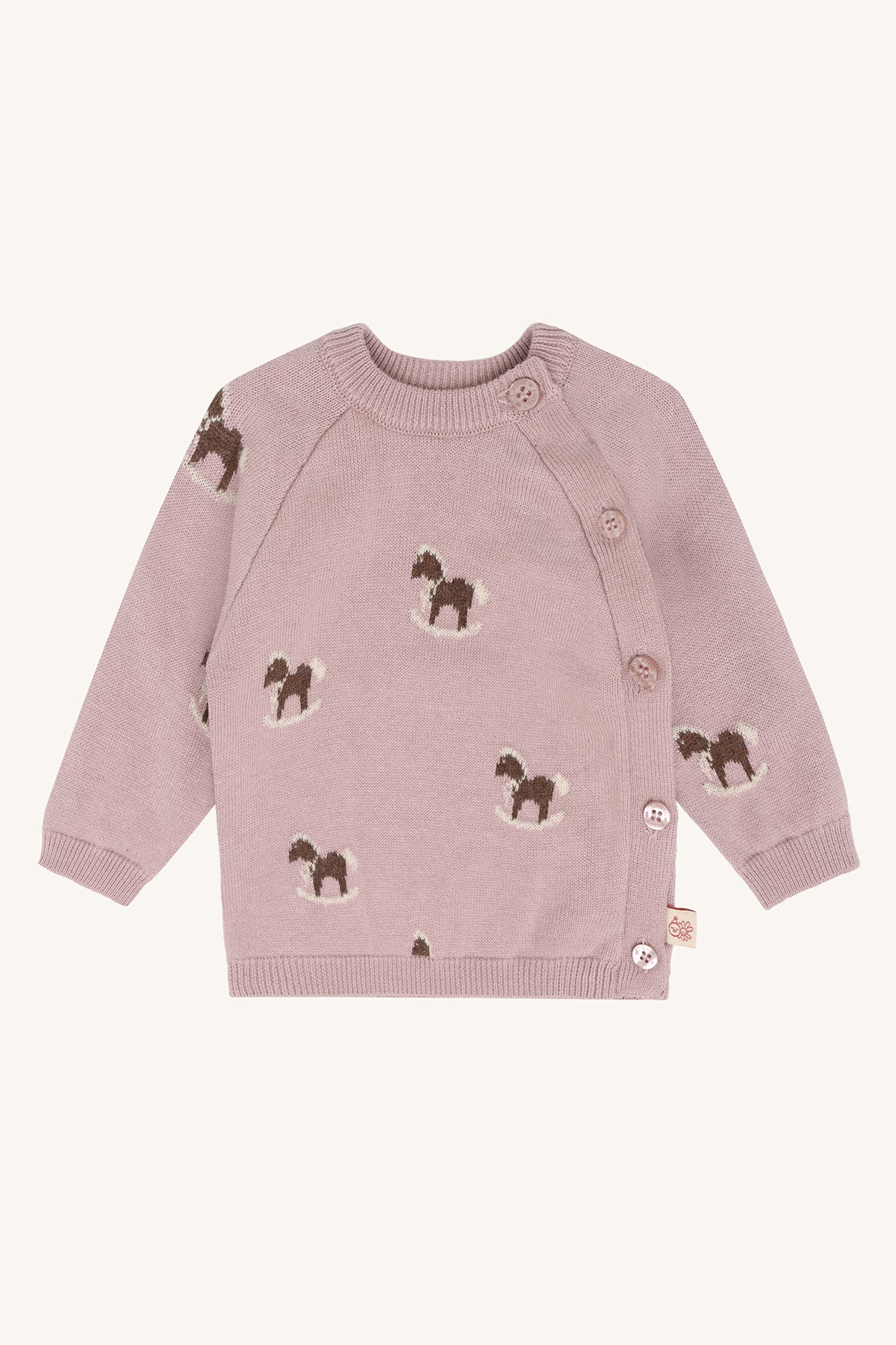 Hust & Claire / HCCall Jacquard Cardigan / 3875 Heather
