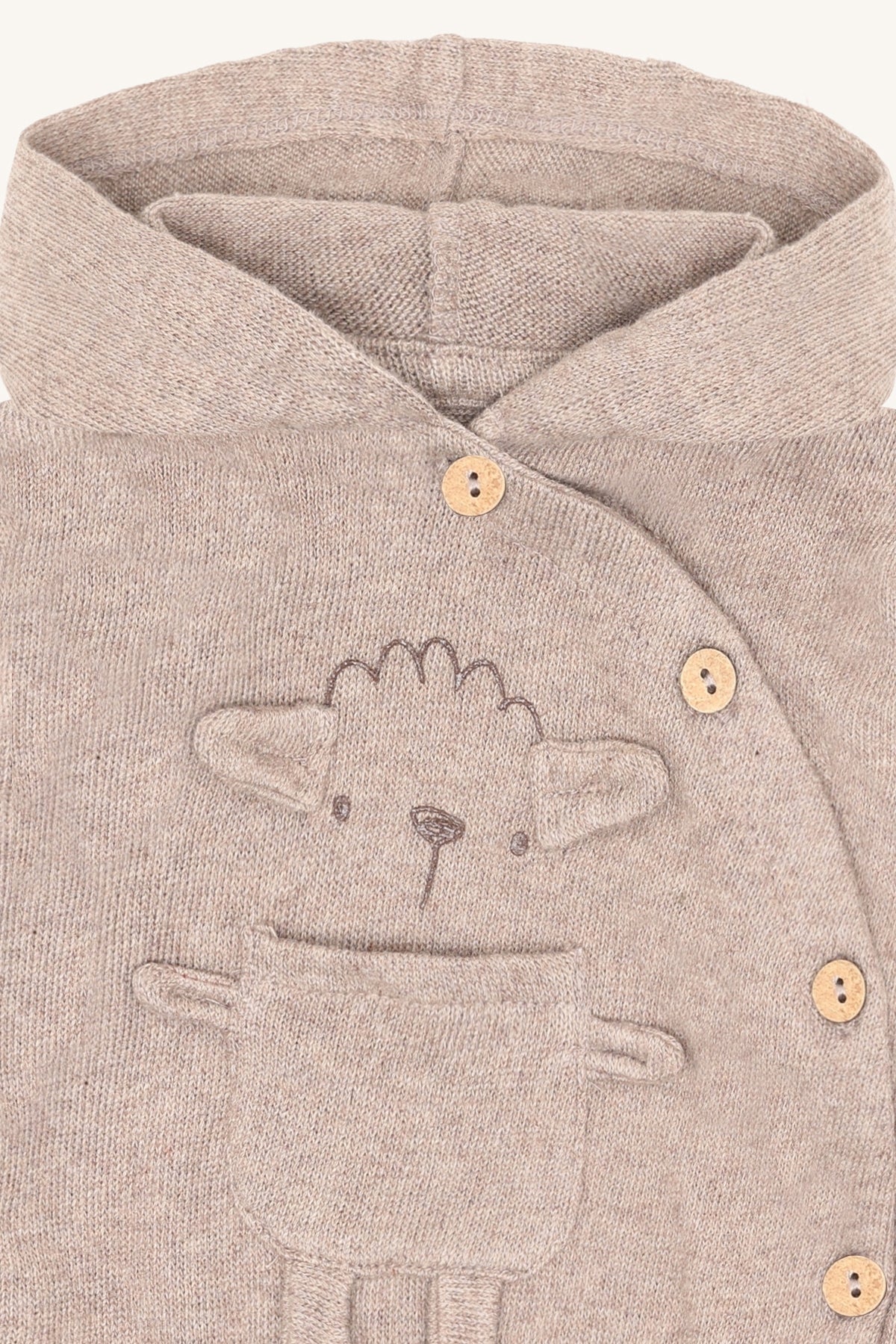 Hust & Claire / HCCookie Sheep Hoodie / 3233 Kangaroo Melange