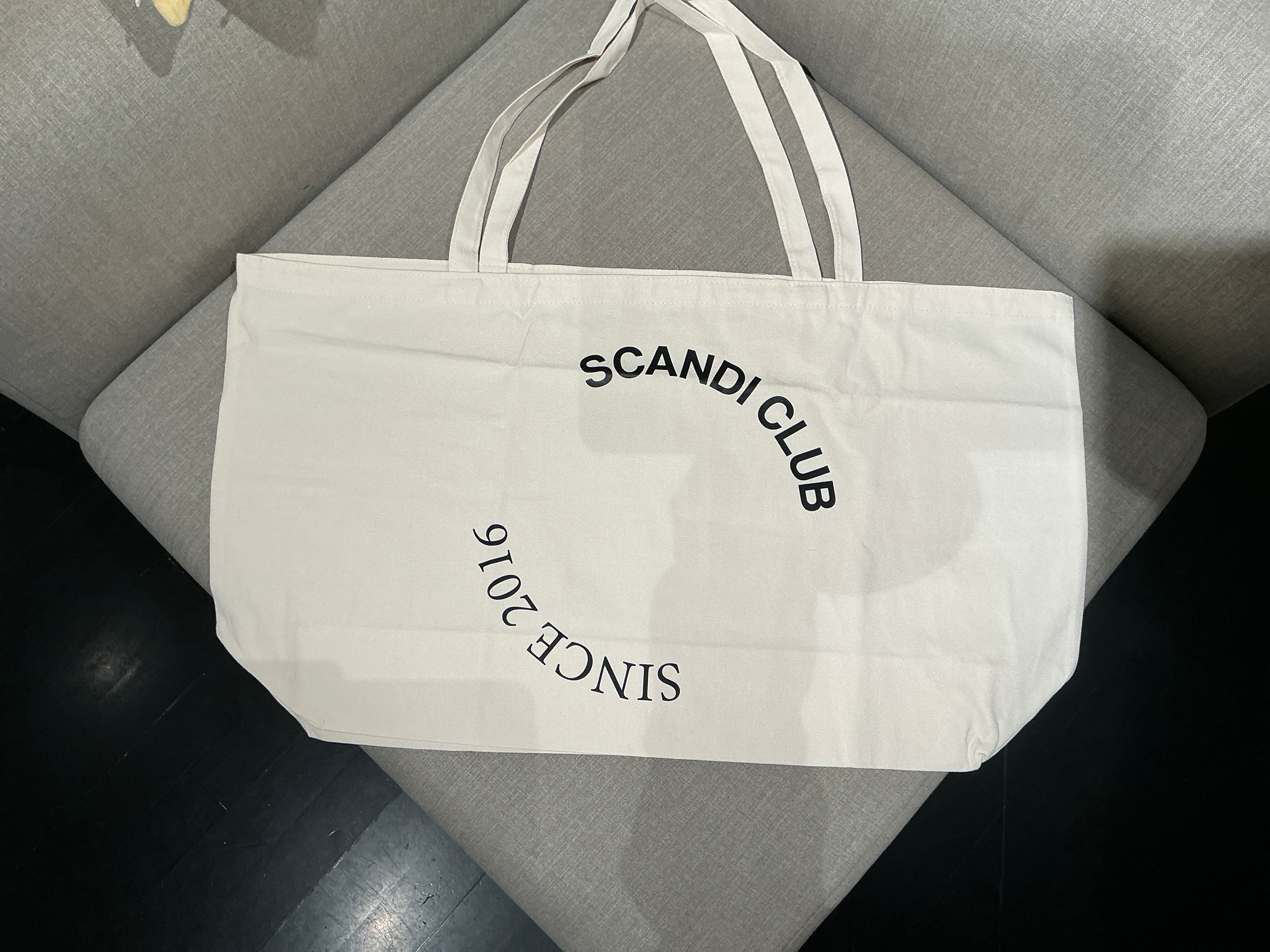 Scandi Club / Jute Tasche Groß Nr.2 / 70x40cm