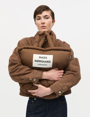 Mads Nørgaard / Light Ripstop Pillow Bag / Cocoa