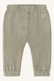 Hust & Claire / HCGus Ribbed velour Jogging Trousers / 4440 Forest Fog