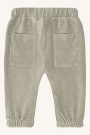 Hust & Claire / HCGus Ribbed velour Jogging Trousers / 4440 Forest Fog