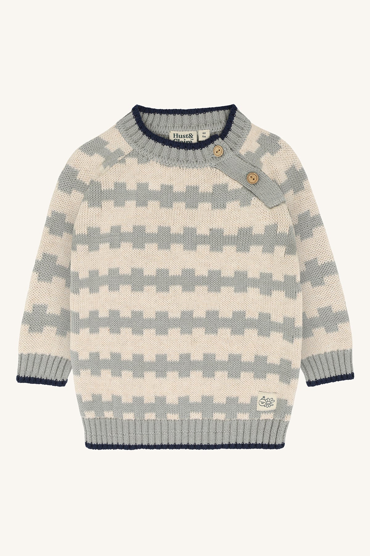 Hust & Claire / HCPilou Nordic Pullover / 4440 Forest Fog